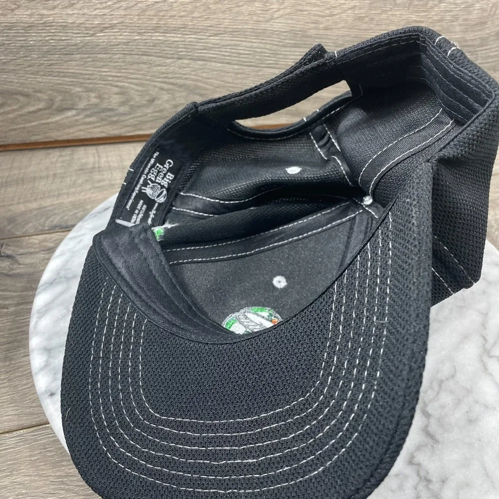Big‎ Green Egg Hat Mens Black Adjustable Embroidered Logo Barbecue Grill Trucker